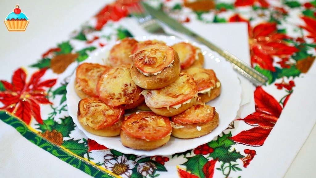 ФАРШИРОВАННЫЕ СУШКИ или ЗАКУСОЧНЫЕ МИНИ ПИЦЦЫ - ну, оОчень вкусные!