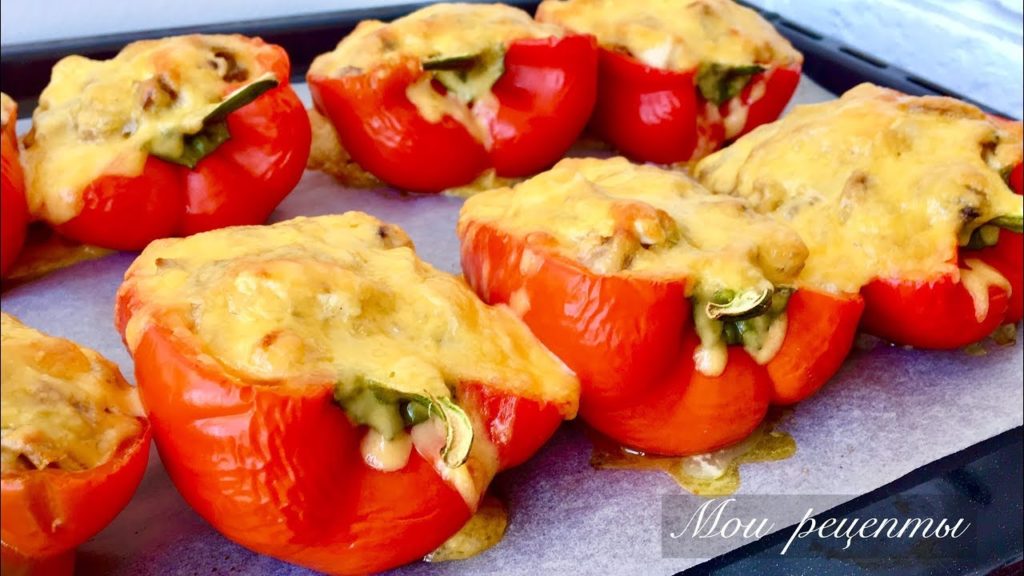 Перец Фаршированный с Сочной Начинкой. Праздничное Блюдо!