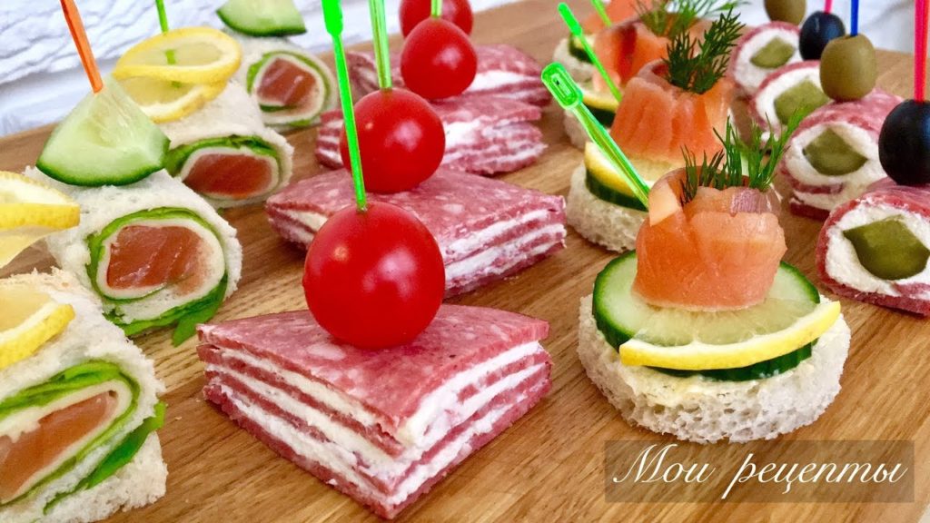 Шикарные Закуски на Праздник или Фуршет! Оригинально, Вкусно и Просто! #новогоднийстол2021