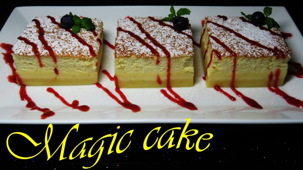 ВОЛШЕБНЫЙ ПИРОГ Умный Вкусный пирог САМОРАЗДЕЛЯЮЩИЕСЯ СЛОИ рецепт / Magic 3 Layer Custard Cake