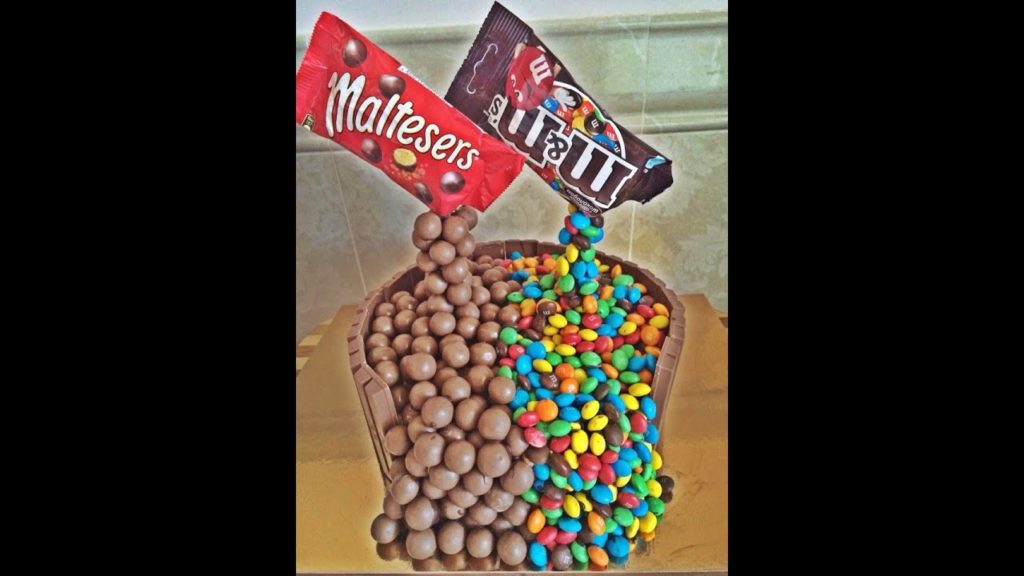 Торт maltesers m&ms