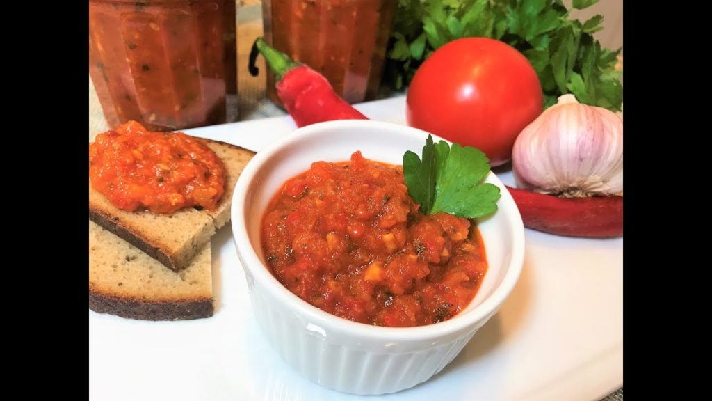 АДЖИКА На Зиму В Лучших Деревенских Традициях.  Vegetable Homemade Sauce