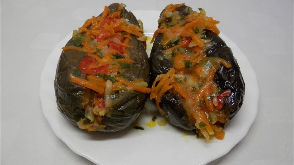 Квашеные БАКЛАЖАНЫ фаршированные морковью