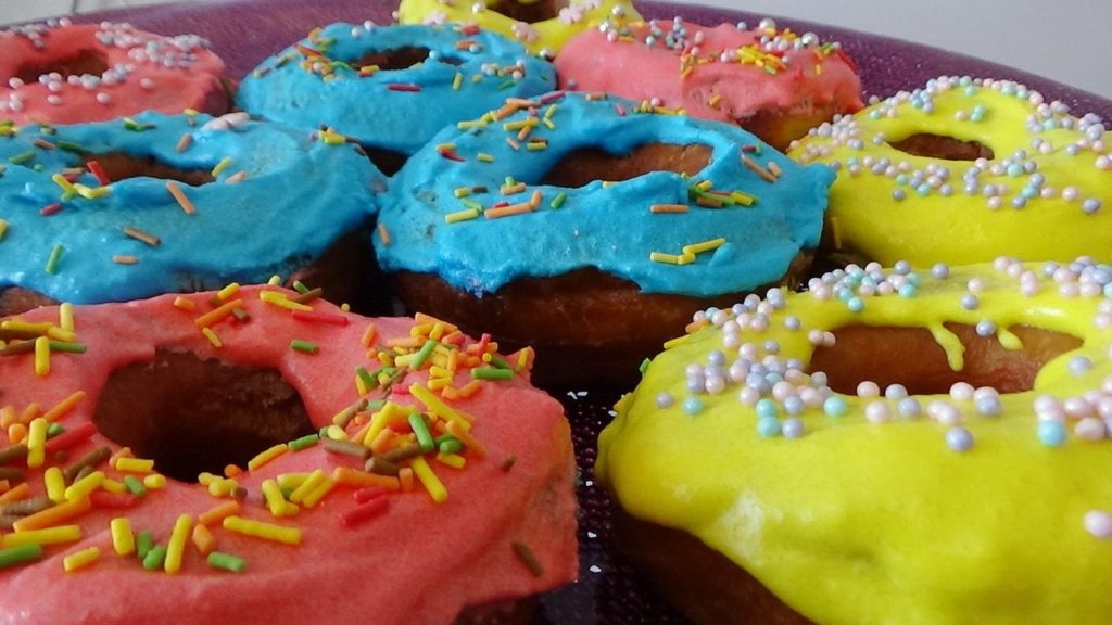 Пончики в глазури донатсы  (Donuts)