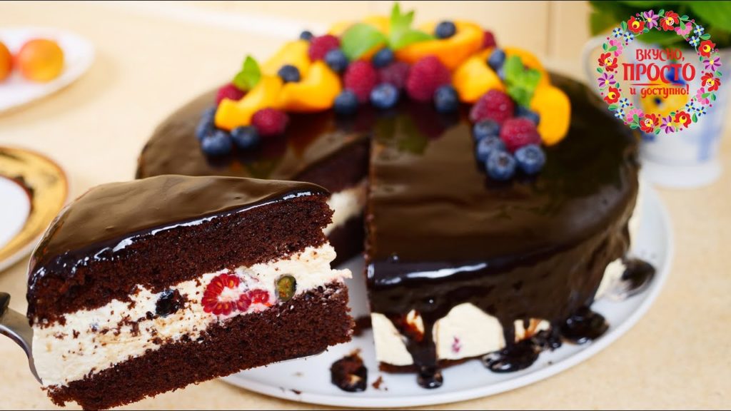 НЕРЕАЛЬНО ВКУСНЫЙ ТОРТ 🍰 "ФАНТАЗИЯ" Приготовить сможет каждый! Chocolate cake