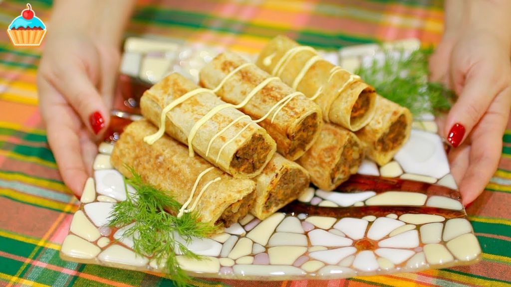 ПЕЧЕНОЧНЫЕ ТРУБОЧКИ ДЛЯ ПРАЗДНИЧНОГО СТОЛА. Меню на Новый год 2020.