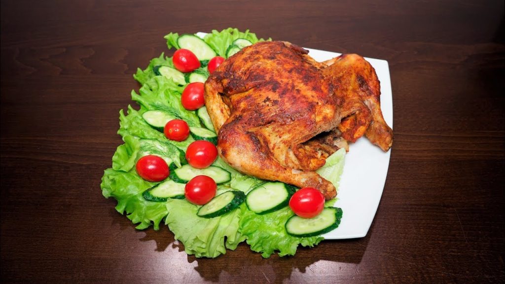 СОЧНАЯ КУРИЦА ГРИЛЬ ЦЕЛИКОМ 🍗 КАК ПРИГОТОВИТЬ КУРИЦУ ПОШАГОВО #ЖАРЕНАЯ КУРИЦА В МУЛЬТИВАРКЕ РЕЦЕПТ