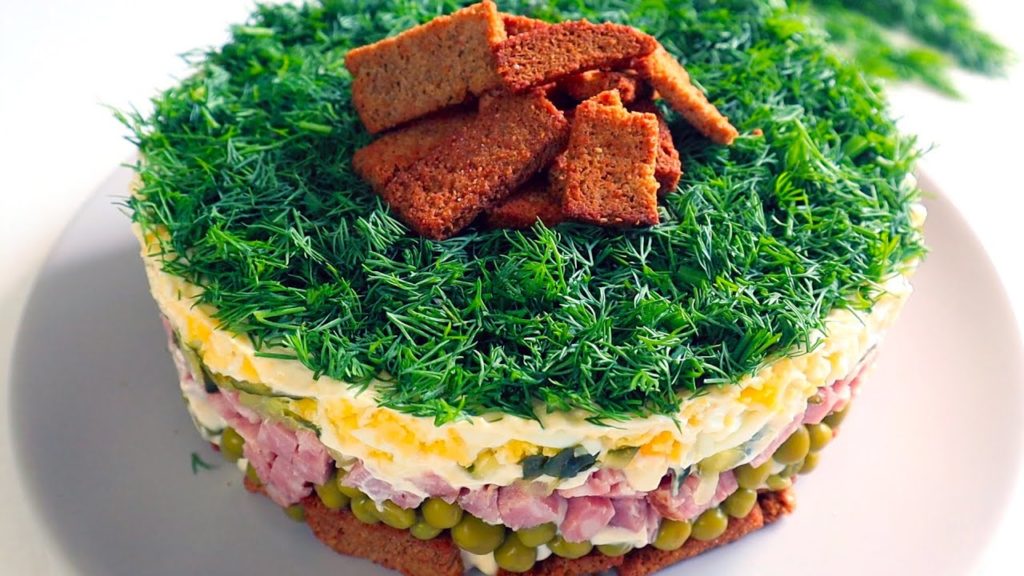 Салат Праздничный + Быстрый"На траве дрова"/Осторожно, Майонез ;)