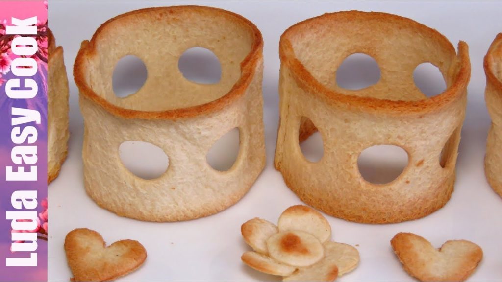ХЛЕБНЫЕ ФОРМОЧКИ КОЛЬЦА ДЛЯ САЛАТОВ на Новый год | TOAST RING FOR SALAD