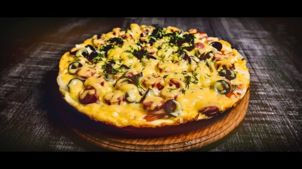 Пицца на Сковороде за 10 Минут. Быстрая Пицца |  Во Меню Просто и Вкусно