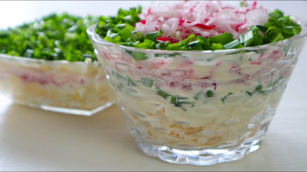 До чего же Вкусный и Нежный  Салат!Два Быстрых рецепта из простых продуктов