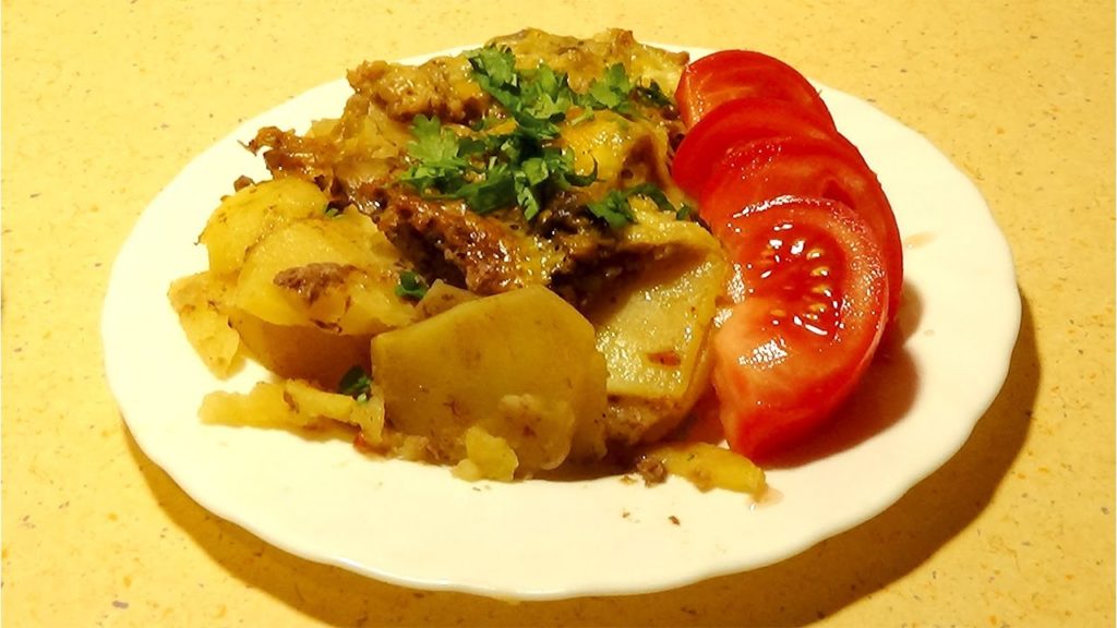Самая быстрая КАРТОФЕЛЬНАЯ ЗАПЕКАНКА с фаршем