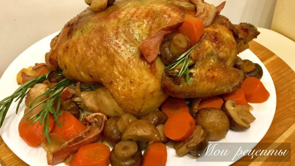 Курица в Духовке с Ароматным Соусом и Овощами!