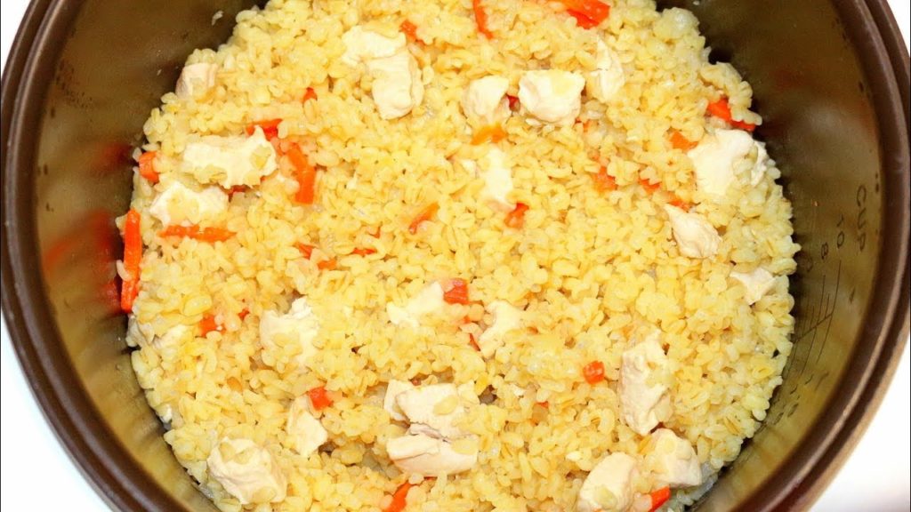 СУПЕР БУЛГУР С МЯСОМ В МУЛЬТИВАРКЕ, КАК ПРИГОТОВИТЬ БУЛГУР, БУЛГУР С КУРИНЫМ ФИЛЕ, КУРИНОЕ МЯСО В МУ