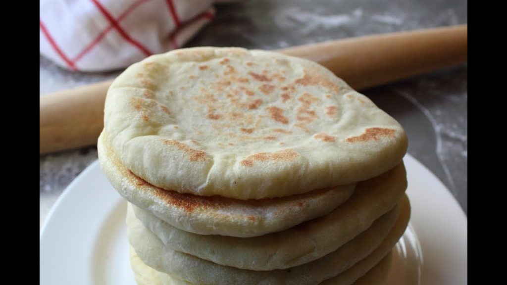 Pita Bread - How to Make Pita Bread at Home - Grilled Flatbread Pita Bread - How to Make Pita Bread at Home - Grilled Flatbread