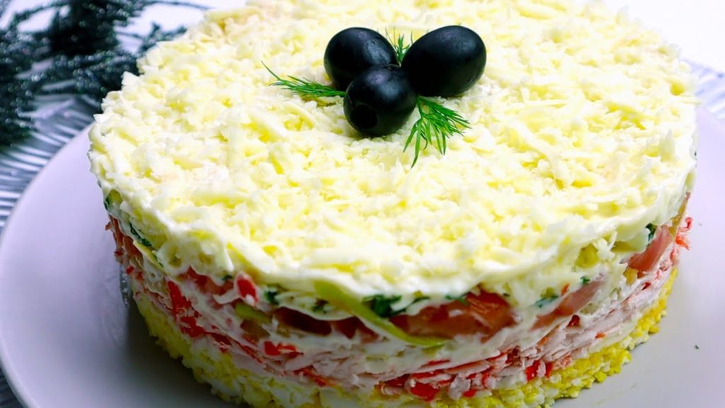 НОВОГОДНИЙ Салат "Снежный король"