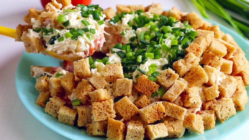 Настолько ВКУСНО и Настолько ПРОСТО!Всего ТРИ ингредиента/ САЛАТ НАРАСХВАТ