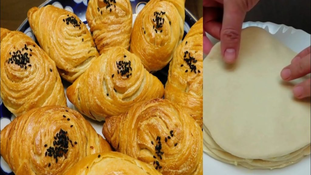 ПОКОРЯЕТ СРАЗУ, ХОТЬ КАЖДЫЙ ДЕНЬ ГОТОВЬТЕ! СЛОЕНАЯ САМСА! УЗБЕКСКАЯ КУХНЯ ПОКОРЯЕТ СРАЗУ, ХОТЬ КАЖДЫЙ ДЕНЬ ГОТОВЬТЕ! СЛОЕНАЯ САМСА! УЗБЕКСКАЯ КУХНЯ