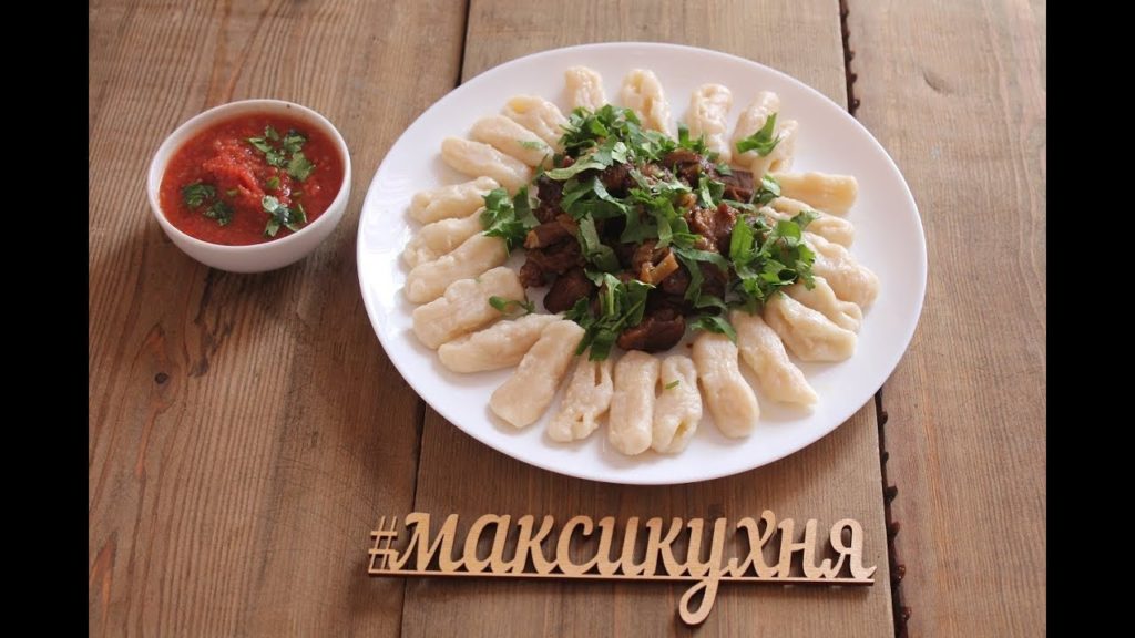 Галушки по - кавказски. halušky. хьалтамаш. галнаш