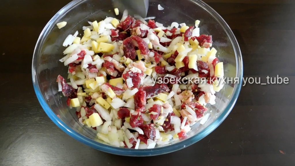ЭТОТ ВКУСНЫЙ МЯСНОЙ РЕЦЕПТ СЪЕДАЕТСЯ В ОДИН МИГ! ПИРОГ С МЯСОМ! УЗБЕКСКАЯ КУХНЯ