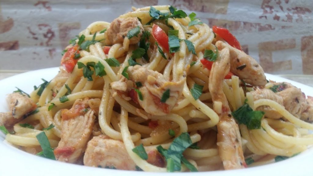 МАКАРОНЫ рецепт С МЯСОМ и ОВОЩАМИ - ужин на скорую руку | Как Приготовить Макароны |Spaghetti Recipe