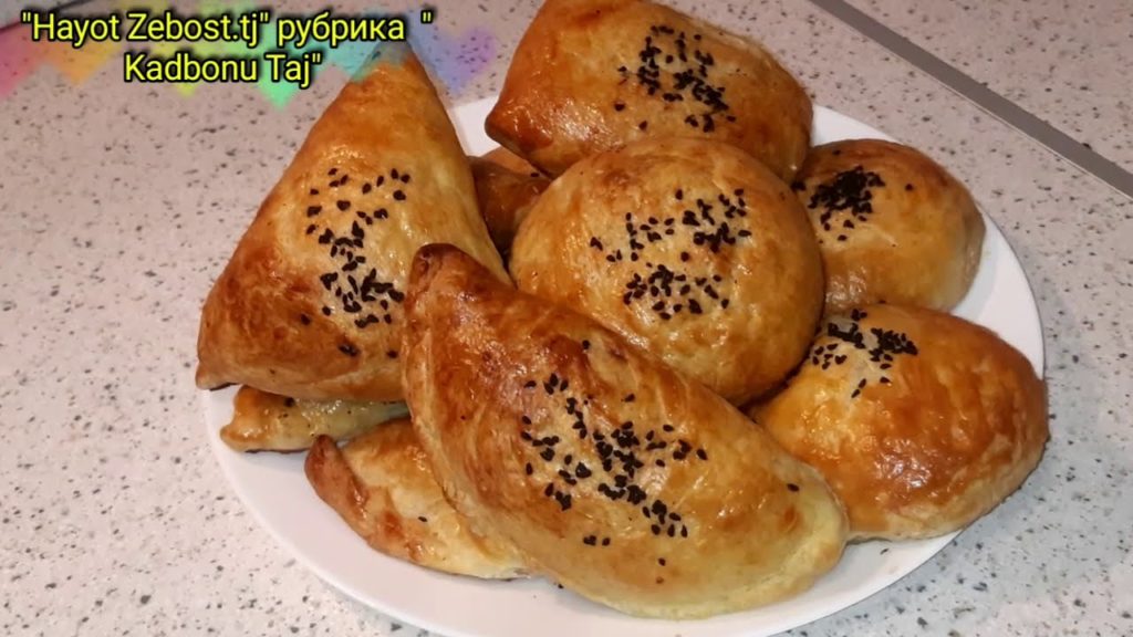 Сочная Слоёная Самса по домашнему рецепту!4 вида формирования!Кат-кат самса, Самбӯсаи хонагӣ