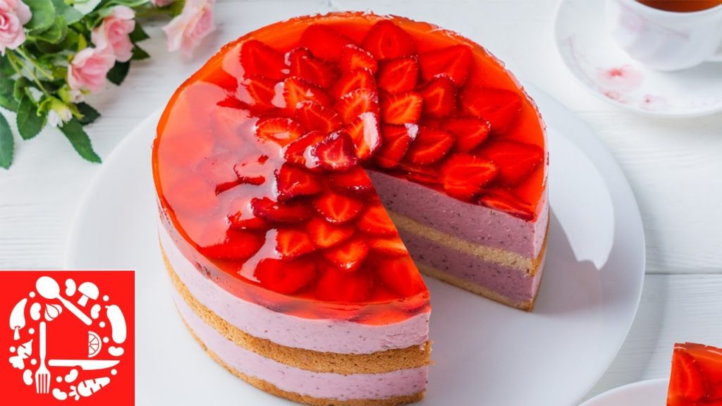 Невероятно вкусно и легко! Клубничный торт