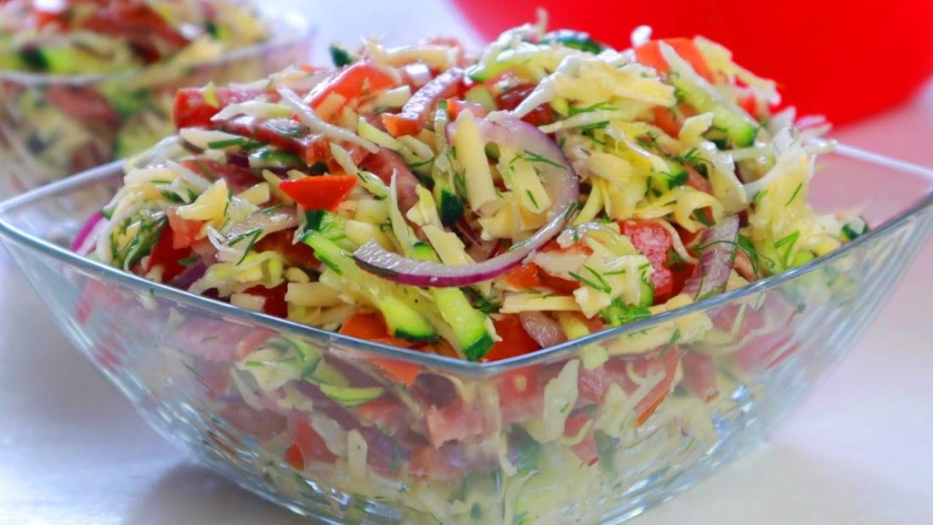 САЛАТ "СЕНЬОР"- ПРОСТОЙ Праздничный и Очень вкусный салат за 15 минут!!