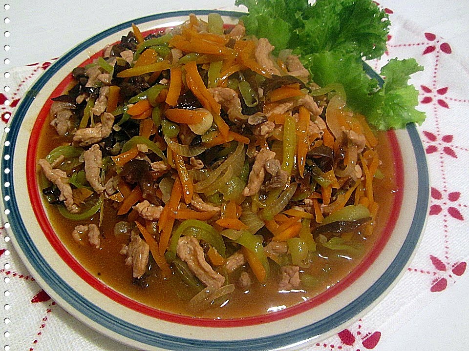 Мясо веревочкой. #КитайскаяКухня