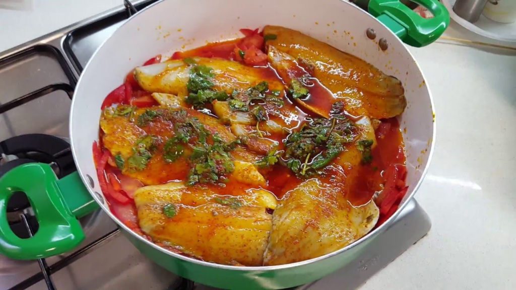 חריימה דגים מרוקאים - Moroccan Baked Fish Recipe