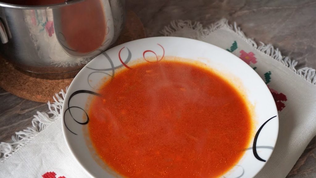 Томатный суп.Постный томатный суп/tomato soup