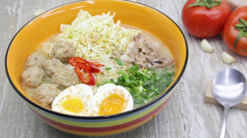 Как приготовить куриный рамён