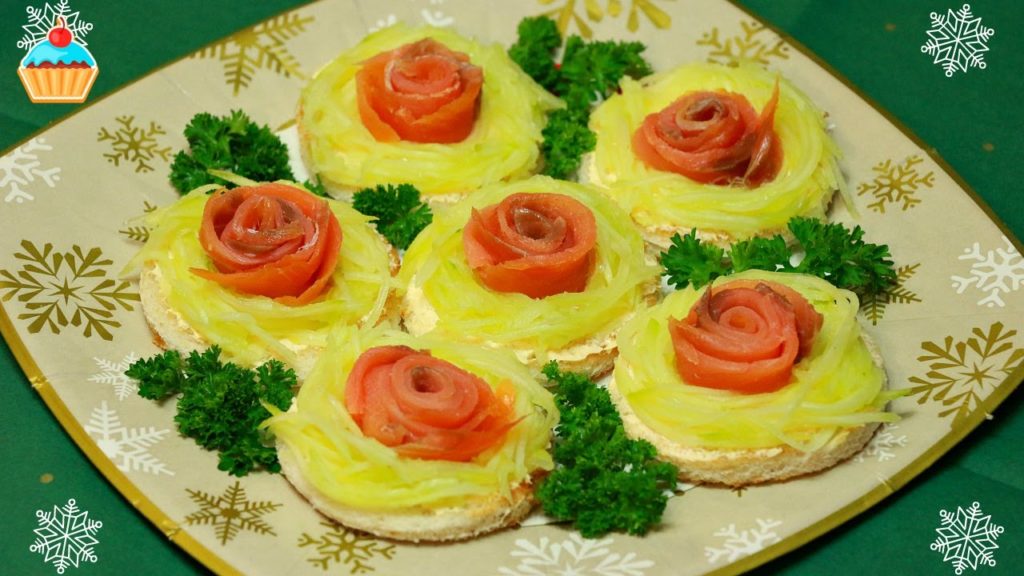 Ну, оОчень вкусная - Закуска - Бутерброды из Красной рыбы! Ну, оОчень вкусная - Закуска - Бутерброды из Красной рыбы!