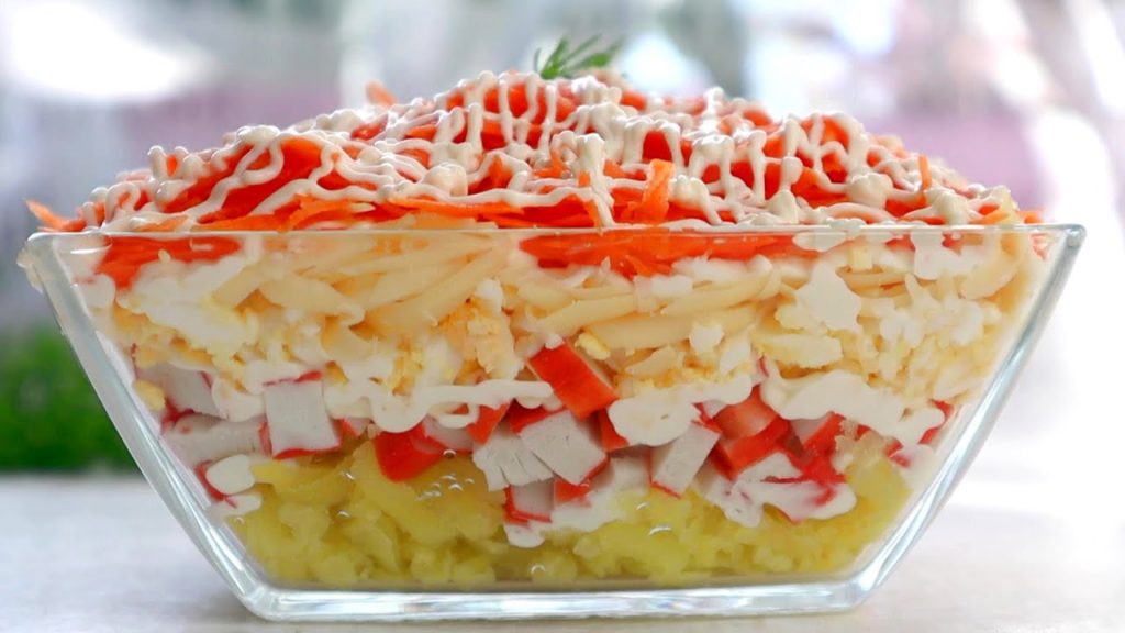 Салат "БАРХАТНЫЙ" с крабовыми палочками/Новый яркий вкус,нежный и воздушный! Салат "БАРХАТНЫЙ" с крабовыми палочками/Новый яркий вкус,нежный и воздушный!