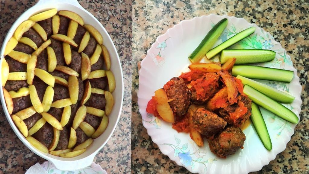 Котлеты по-измирски, турецкая кухня. Izmir köfte.