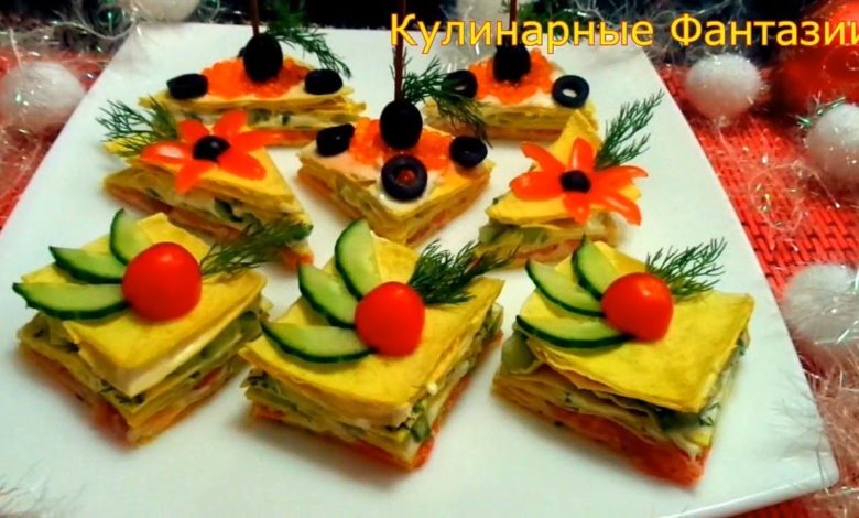 Великолепная Новогодняя Закуска! Улетит со стола Первой! Праздничные рецепты! Великолепная Новогодняя Закуска! Улетит со стола Первой! Праздничные рецепты!