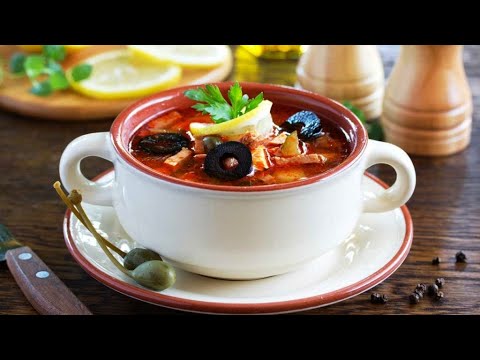 Густая рыбная СОЛЯНКА - горячая ЗАКУСКА для ФУРШЕТА / рецепт от Шеф-повара / Илья Лазерсон