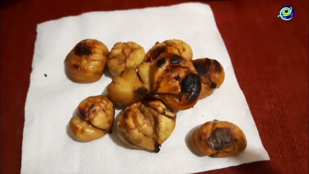 Как жарить каштаны