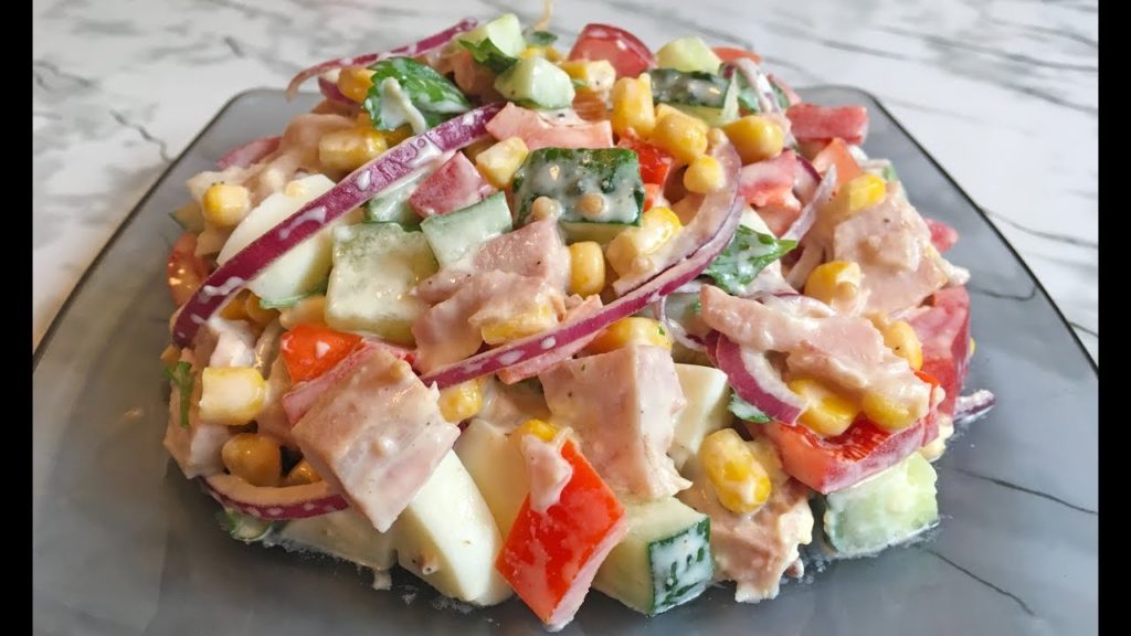 САЛАТ "РАДУГА" УКРАСИТ ЛЮБОЙ ПРАЗДНИЧНЫЙ СТОЛ ПРОСТО ОБЪЕДЕНИЕ / Salad "Rainbow"