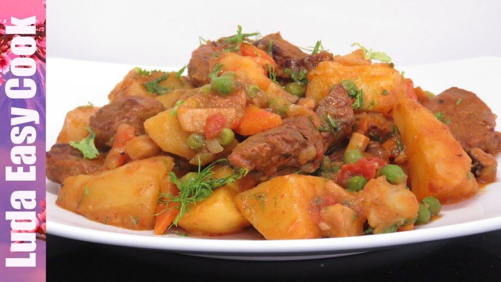 ОТЛИЧНОЕ ЖАРКОЕ ПО-ДОМАШНЕМУ Вкусно Сытно Жаркое с мясом на сковороде Люда Изи Кук картофель рецепт