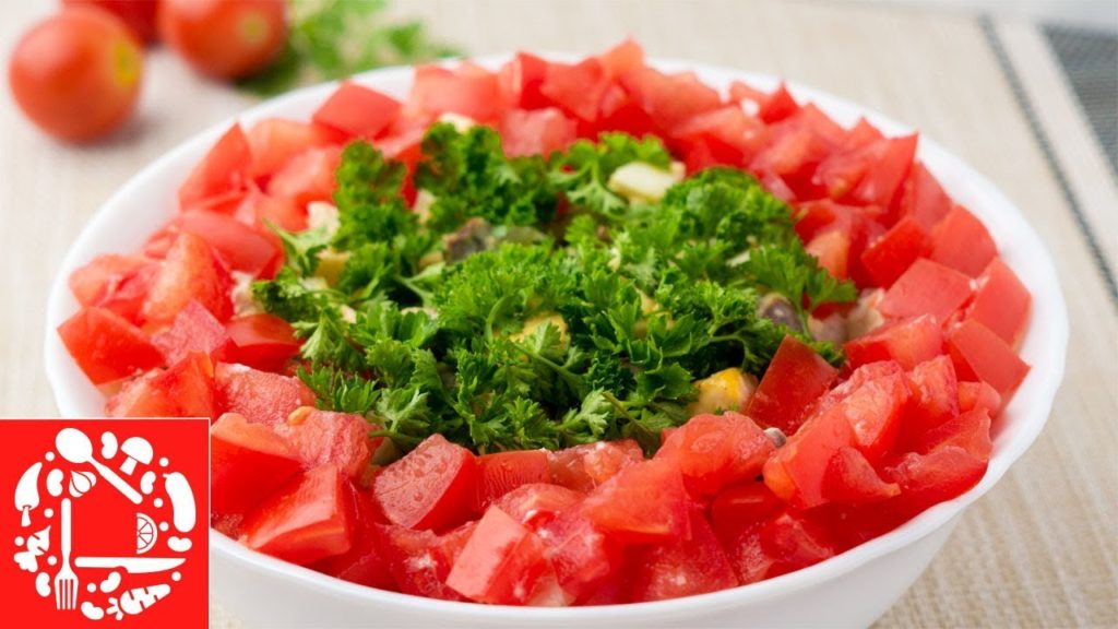 Обалденно простой салат с сердечками! 😍 Ну Очень Вкусно и Просто!