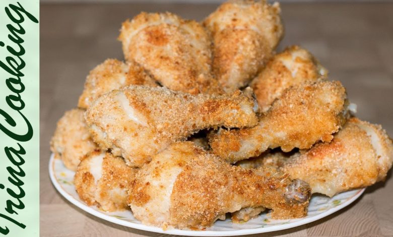 Куриные Ножки с Хрустящей Корочкой 🐔 Как Быстро Приготовить Хрустящую Курицу ✧ Ирина Кукинг