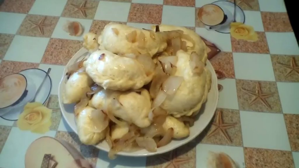 Вареники украинские. Вареники с картошкой на кефире. #суфикс