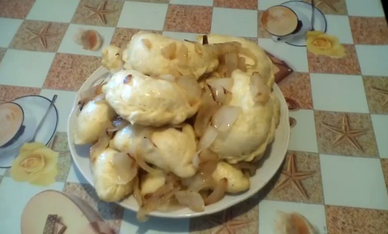 Вареники украинские. Вареники с картошкой на кефире. #суфикс