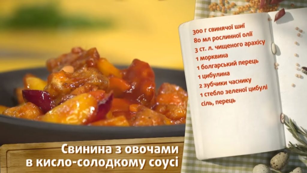 Свинина с овощами в кисло-сладком соусе - Быстрые рецепты! - Готовим вместе Свинина с овощами в кисло-сладком соусе - Быстрые рецепты! - Готовим вместе