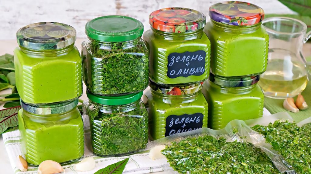 🥬Способы заготовки зелени на зиму с сохранением вкуса и аромата! Свежая зелень зимой