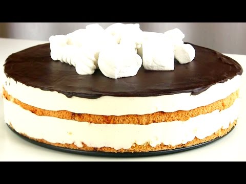 Торт "Птичье молоко"  из белков / Самый вкусный Простой рецепт