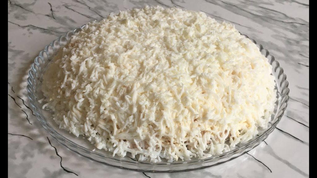 Салат "Невеста" Невероятная Нежность и Сочетание Вкусов Идеален Для Праздника!!! / Salad Bride Салат "Невеста" Невероятная Нежность и Сочетание Вкусов Идеален Для Праздника!!! / Salad Bride