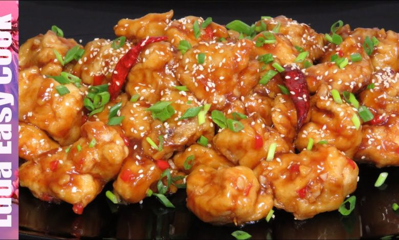 Самое вкусное КИТАЙСКОЕ БЛЮДО! КУРИЦА по-китайски в апельсиновом соусе TASTY CHINESE ORANGE CHICKEN