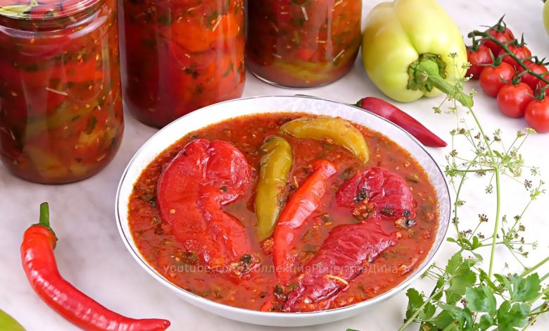 🍅🌶Ахоржак (АППЕТИТка) - Аджика по-армянски или острый перец в томатном соусе!